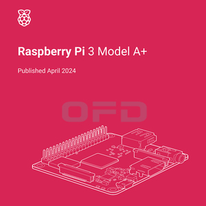 Raspberry Pi 3 Modelo A + Computadora de placa única Placa de desarrollo original Raspberry Pi 3 Modelo A + con LAN inalámbrica BLE