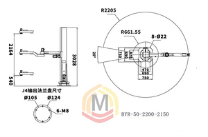 Sistema di pallettizzazione del Robot del braccio di impilamento intelligente automatico per il pacco di cartone ondulato - Product Image 4