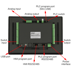 Coolmay 10 Inch HMI <strong>PLC</strong> Touch Screen Digital <strong>Programmable</strong> <strong>Logic</strong> <strong>Controller</strong> All-in-one Machine