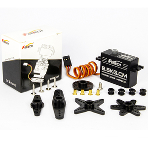 FEETECH 6V 9kg.cm 10kg.cm Digital 180 grados caja de aleación sin núcleo Servo lavadora Robot DE SEGURIDAD uso Control remoto - Product Image 6