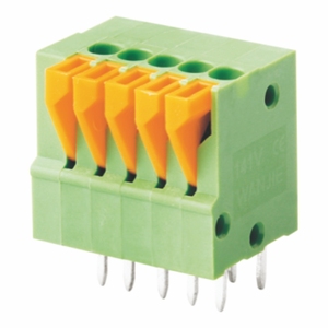 Bloque de terminales de 2,54mm de paso de resorte - Product Image 1