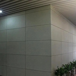 Feuerfeste farb durchgehende Faserzement platten verkleidung für Außenwand für Outdoor Villa Mall Hotel Vorhang fassade Produkt
