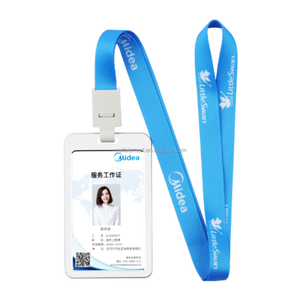 Promosyon kordon halat fabrika fiyat süblimasyon aktivite dijital fotoğraf PVC çift taraflı çalışan kimlik kartı halat ve geçmek - Product Image 1