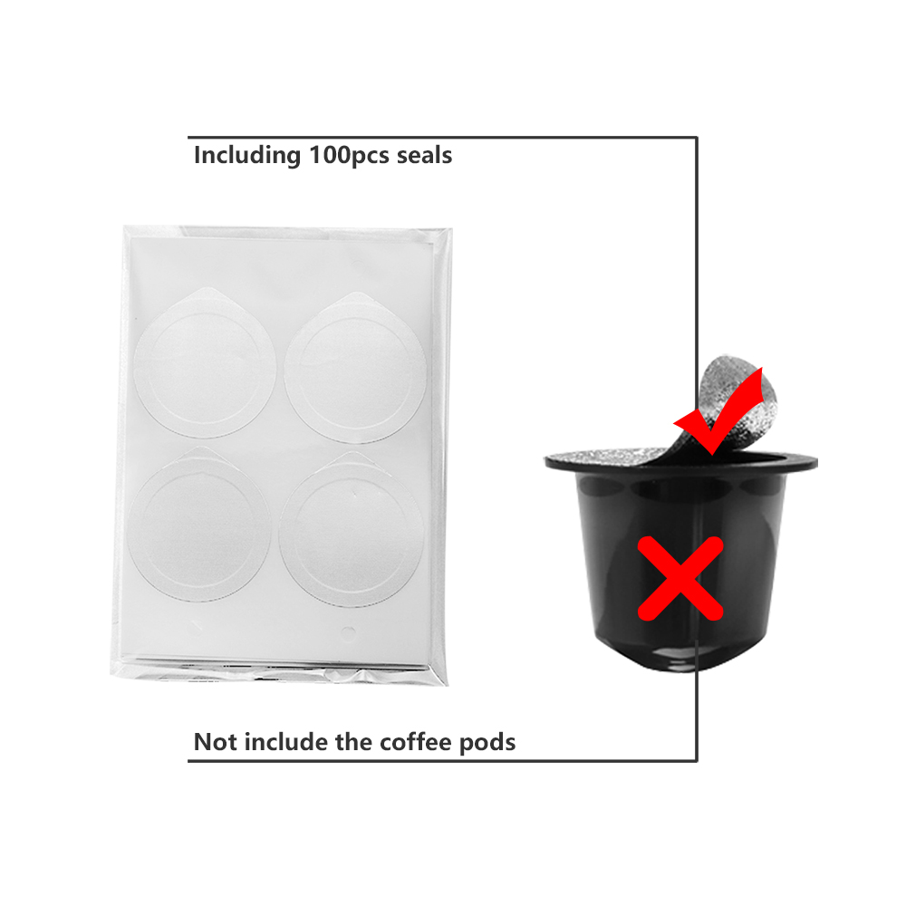 Silver(100pcs 37mm seals)