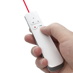 Presentazione del puntatore della penna Laser del puntatore remoto del presentatore Wireless ricaricabile per il discorso di formazione della riunione PPT - Product Image 1
