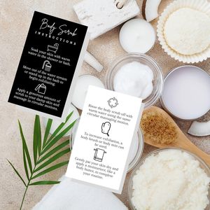 Custom <strong>Instruction</strong> Card A5 Front and Back 200gsm Business Care <strong>Instruction</strong> Card Customer Card Thank You With Washing <strong>Instruction</strong> - Product Image 4