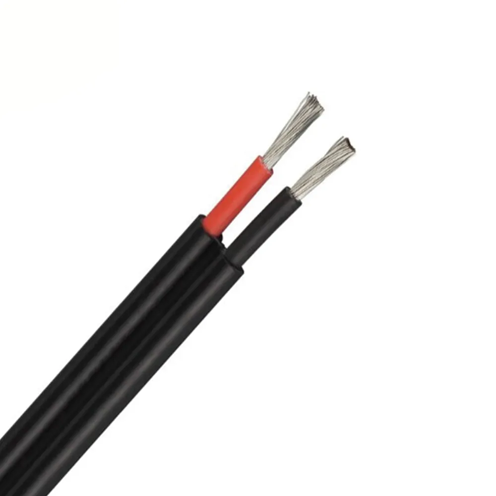 Два ядра 4 мм Солнечный pv кабель pv1-f для молнечной батареи PV кабель