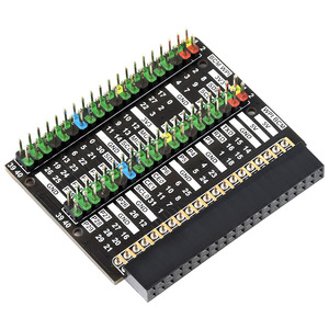 GPIO-Erweiterungsplatinen-Adapter modul mit Raspberry Pi 400-Schnittstelle und erweitertem einreihigem und zweireihigem Raspberry Pi