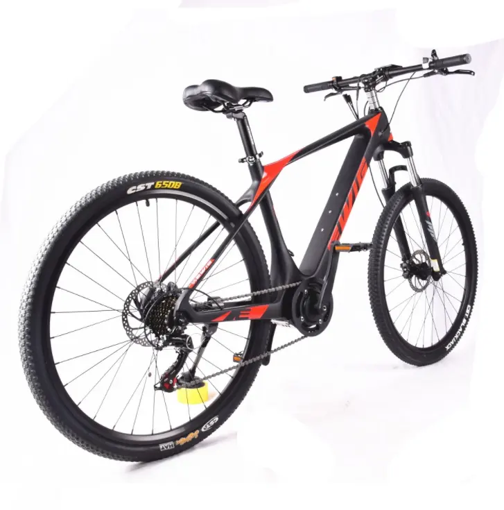 Ewig bicicleta elétrica, quadro de fibra de carbono, alta velocidade, mtb, bike, 250w 36v, mtb, elétrico, bicicleta ebike
