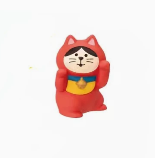 Chat rouge chanceux
