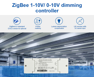 <strong>ZigBee</strong> 2.4GHz Wireless 30 Meters Smart Light Control 1-10V/ 0-10V Led Dimmable Driver Automatic Light Controller - Product Image 4