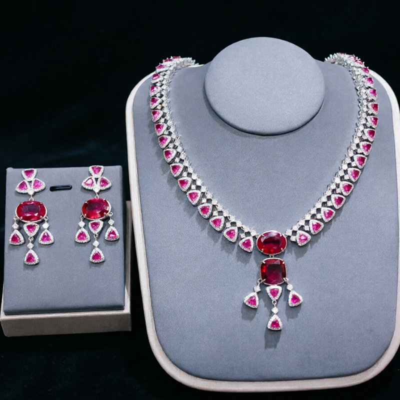 ensemble deux pièces rouge
