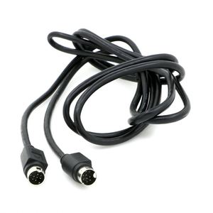 Slim Digital <strong>Scart</strong> 4 5 6 7 8 9 1013 Pin Midi Mini Din Male Connector <strong>to</strong> Mini Din Male Jack Stereo Plug Audio Av Extension Cable - Product Image 1