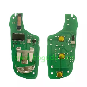 For Peugeot 3 Button <strong>Remote</strong> Key with 433MHz and HITAG AES 4A Chip Without lg - Product Image 5