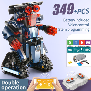 Hot APP Fernbedienung Joint Moving Technischer Baustein Programmier roboter Spielzeug DIY Educational Stem Rc Block Roboter für Kinder - Product Image 2