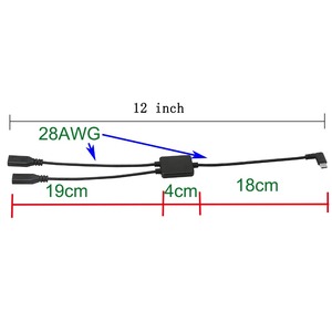 Multifunction <strong>USB</strong> 2 in 1 <strong>Type</strong> <strong>3.1</strong> <strong>C</strong> Male Angled to 2 X <strong>Type</strong>-<strong>C</strong> Female Cord Data Charging <strong>Adapter</strong> Y Splitter Cable - Product Image 6