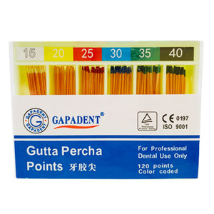 Gapadent Gemaakt Guttapercha Point (Taper Volgende) X1X2X3 Dental Materiaal - Product Image 3