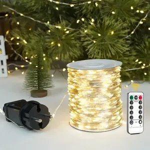 8 Modes Copper Wire <strong>LED</strong> <strong>String</strong> <strong>Lights</strong> Christmas Fairy <strong>String</strong> <strong>Light</strong> Outdoor Garden Garland <strong>Light</strong> - Product Image 4