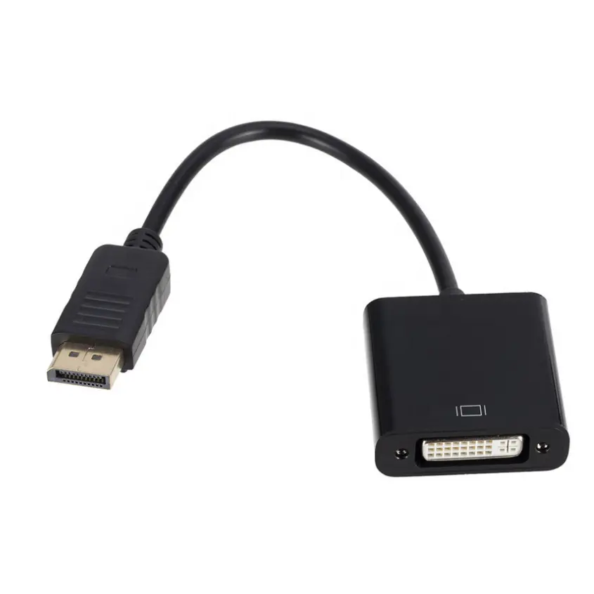 High Quality DisplayportにDVI Adapter Converter DP To DVI Adapter MaleにFemale 1080P Conversion Cable Adapter