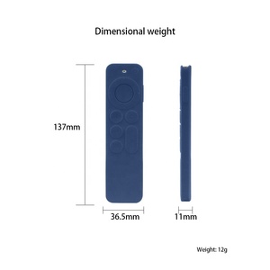 Suitable for the 2021 <strong>Apple</strong> <strong>TV</strong> 4K Remote Control Silicone Protective Case Full Package, <strong>Apple</strong> 6th Generation Remote Control Case - Product Image 4