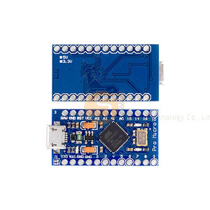 Pro Micro ATmega32U4 5V 16MHz Chip originale sostituire ATmega328 per Arduino Pro Mini con intestazione Pin a 2 file per Leonardo
