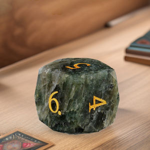 סט d20 קוביות סט 1 יח '1 חתיכות יהלום רב פנים מרובי פנים יהלום משובץ - Product Image 1