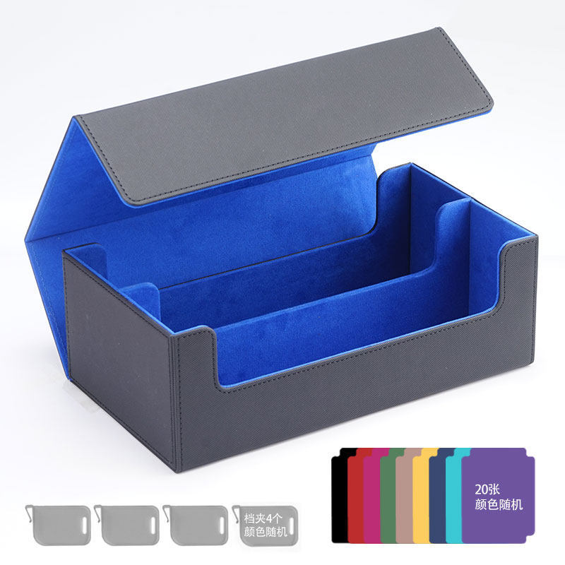 taille moyenne-noir et bleu-4 porte-clips-20 séparateurs
