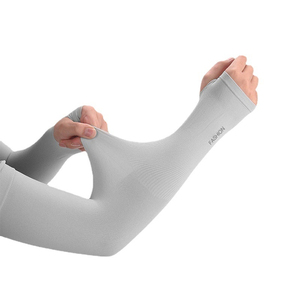 夏季防晒冰丝袖驾驶防晒钓鱼骑防晒透明袖男童护臂袖套 - Product Image 1
