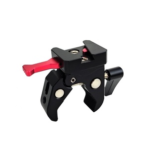 V-lock dağı pil güç kaynağı plakası adaptörü d-tap çıkışı için süper kelepçe V montajlı kamera pil fotoğraf ekipmanları - Product Image 3