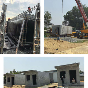 China Low-cost Concrete House Molds <strong>Precast</strong> Concrete House Molds | Hot Sale Affordable Cement House Molds