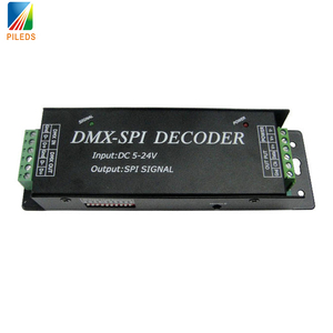 Bộ Giải Mã DC5 ~ 24V Dmx Sang Spi TTL Dễ Dàng Tự Làm Cho Bộ Điều Khiển Dải Đèn Led Rgb - Product Image 4