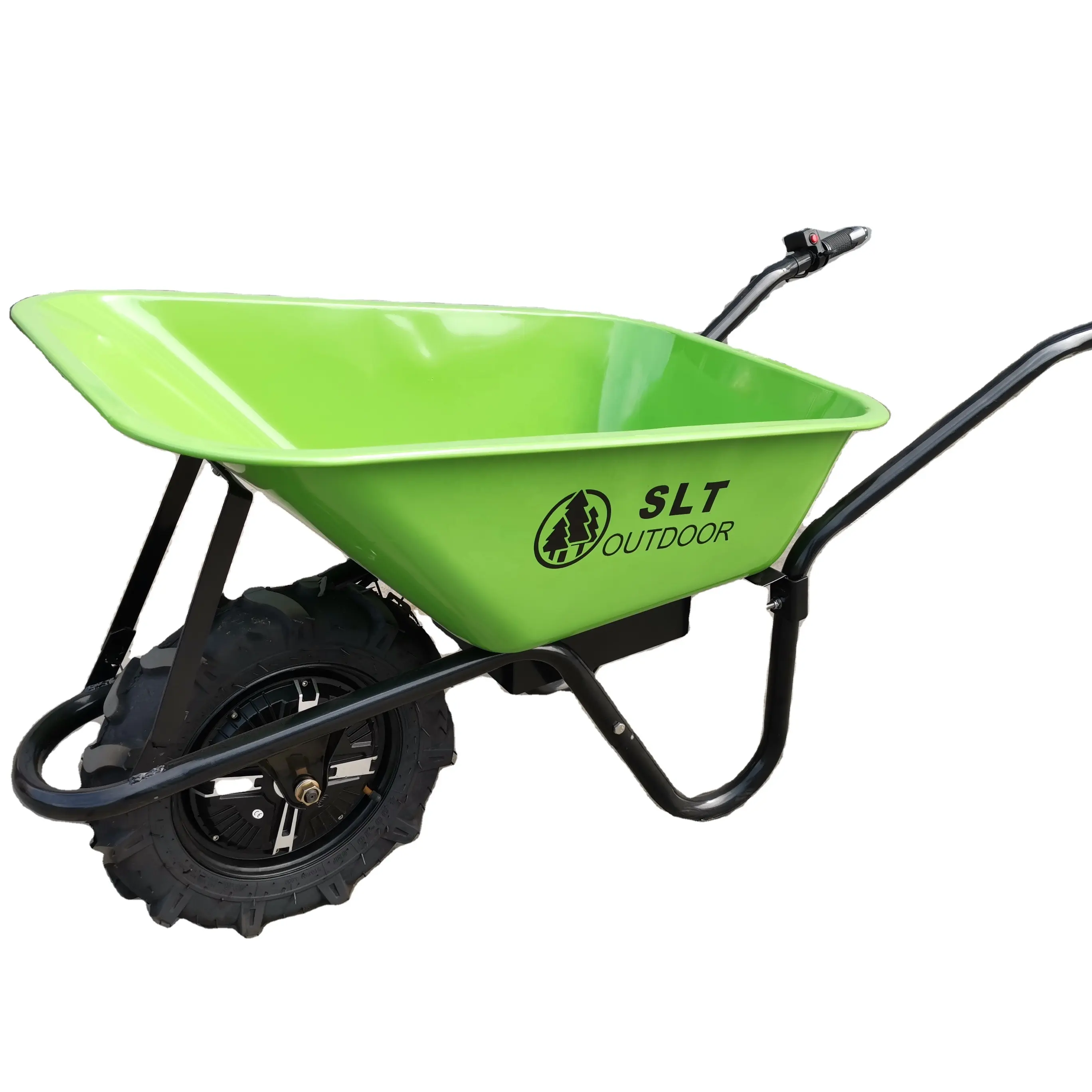 24V 12A बिजली व्हील बैरो मोटर चालित Wheelbarrow EWB6414 चीन निर्माता