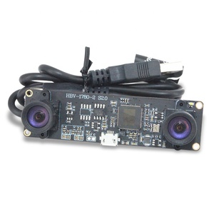 新着1Mp高精細2560*720デュアルレンズ3深さOV9327センサー同期CMOSカメラモジュール - Product Image 2
