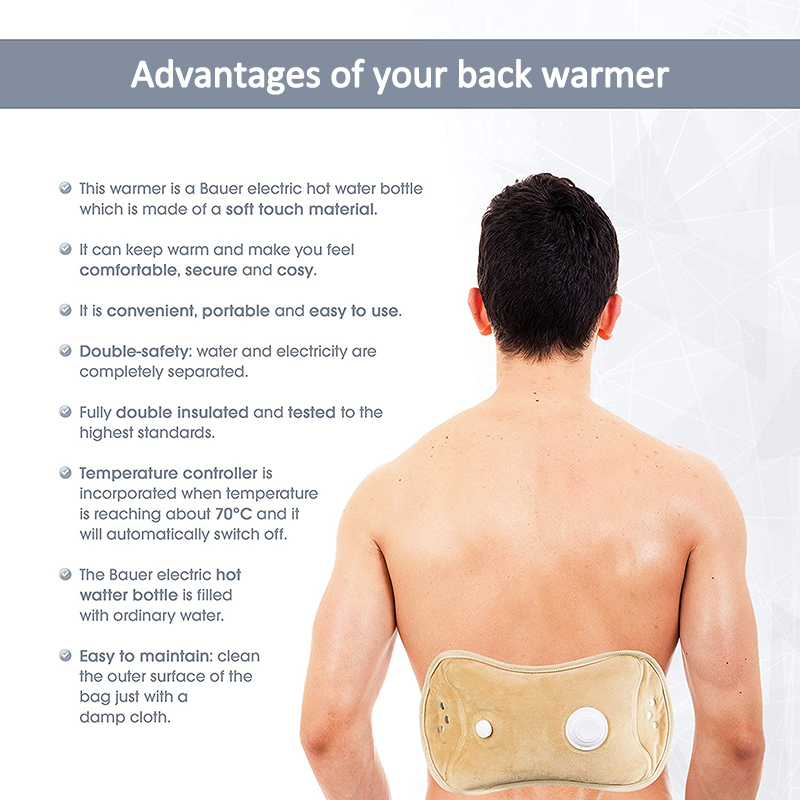 electric hand warmer small hot water bottles with belt hot bag for pain relief