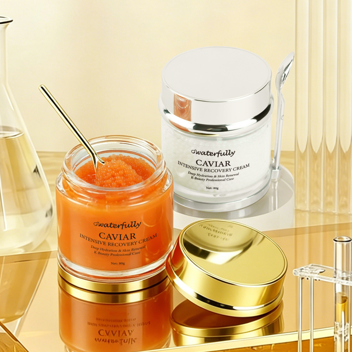 Crème Visage au Caviar d'Or