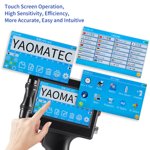 Yaomatec 25.4MM Date Number Logo Code Carton Batch Coding Machine Handheld Inkjet <strong>Printer</strong>