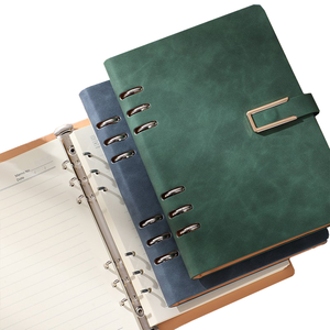A5 Pu Leather Deed <strong>Notebook</strong> Journal Plan Book Custom <strong>Notebooks</strong> - Product Image 3