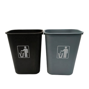 Toptan plastik çöp tenekesi 13/15/20/30/32/40/45/50/55/96 galon çöp kutusu ayak pedalı çöp çöp çöp atık için