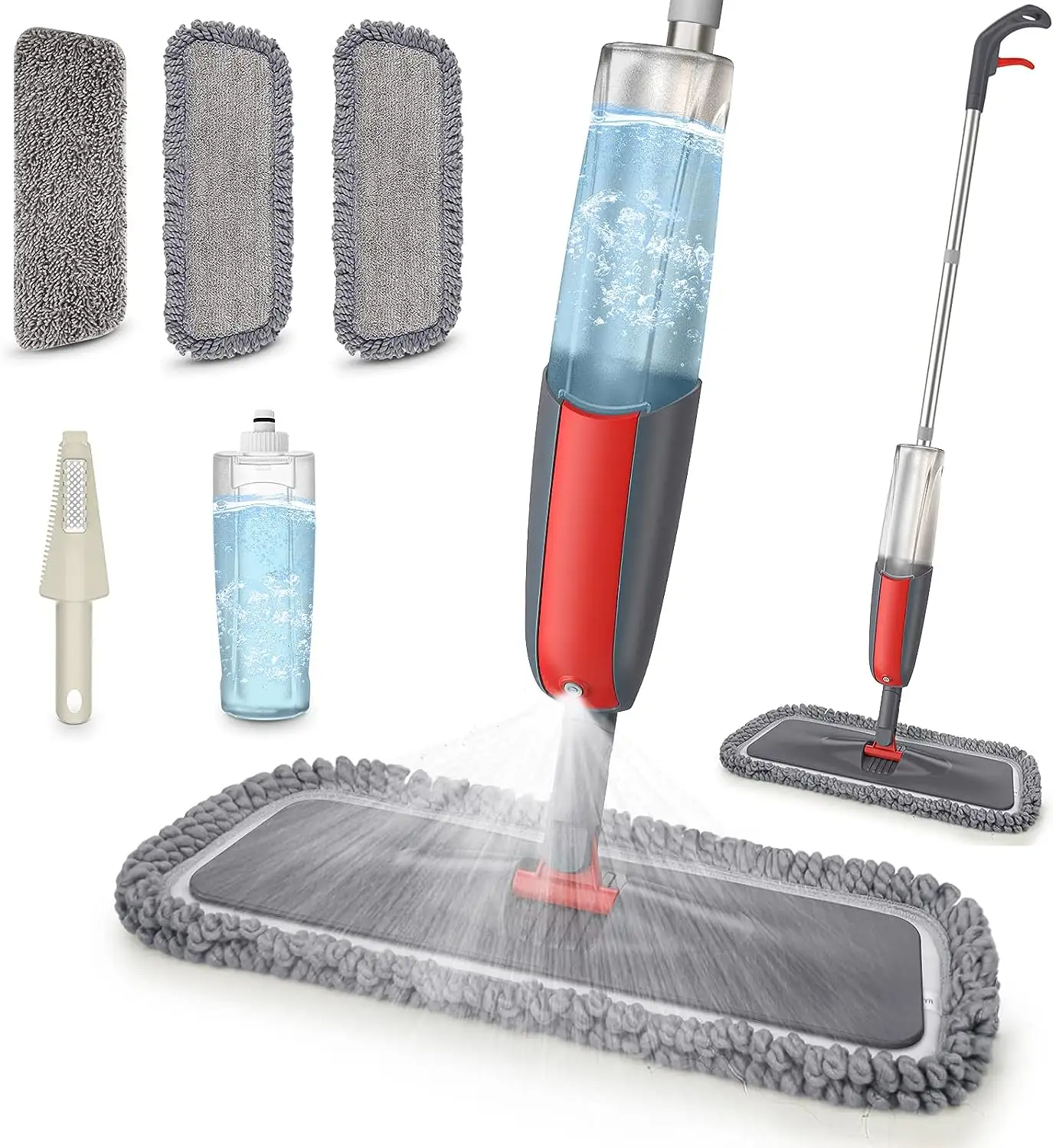 Mikro faser Bodens pray Staub Flat Magic Mop für Boden Home Kitchen Cleaning Kit