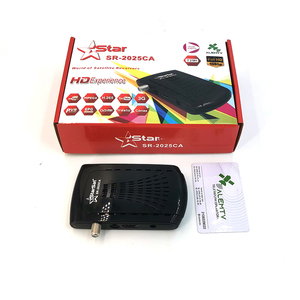 2025 H.264 decodificador receptor de televisión por satélite Digital para conax CAS FTA receptores de satélite DVB S2 con función de lector de tarjetas - Product Image 2