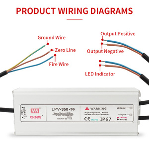 LowPrice Wholesale 220V <strong>Input</strong> 350W Waterproof Switching Power Supply 36V Output Outdoor Advertising Switching Power <strong>Source</strong> - Product Image 3