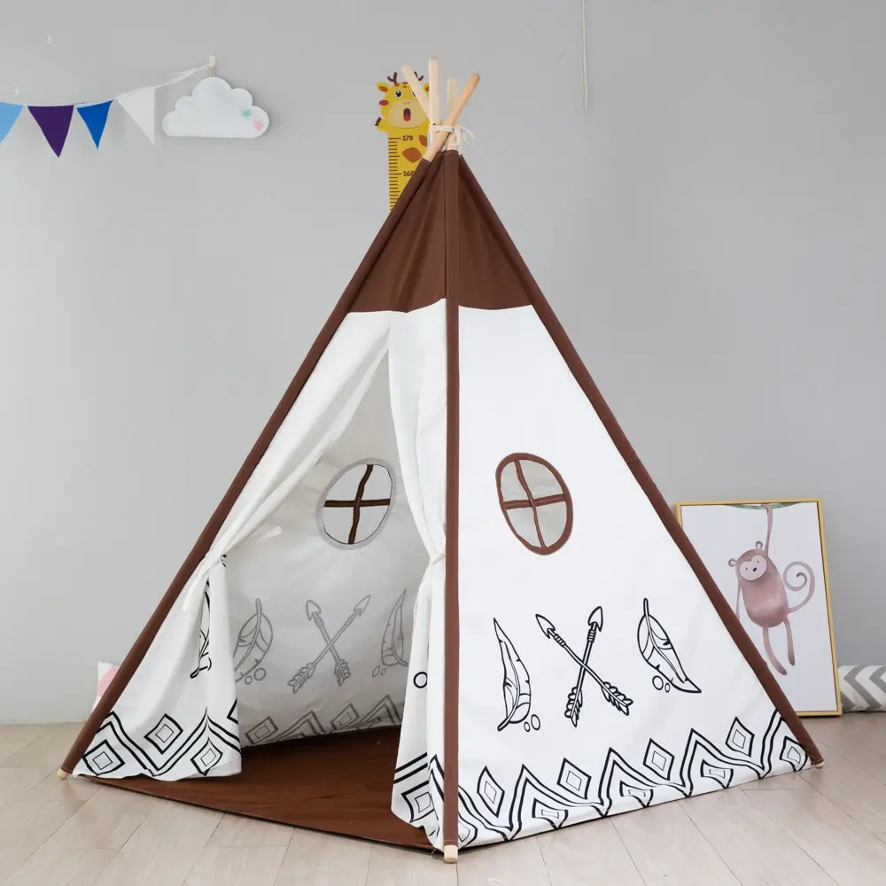 Les tentes pour enfants jouent maison jouets petites tentes salle de jeux de rôle intérieure et extérieure