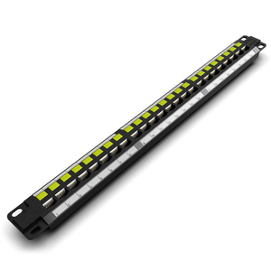 CAT6数据配线架19英寸1U机架机柜，带工程级电缆，用于WiFi和4g网络 - Product Image 3