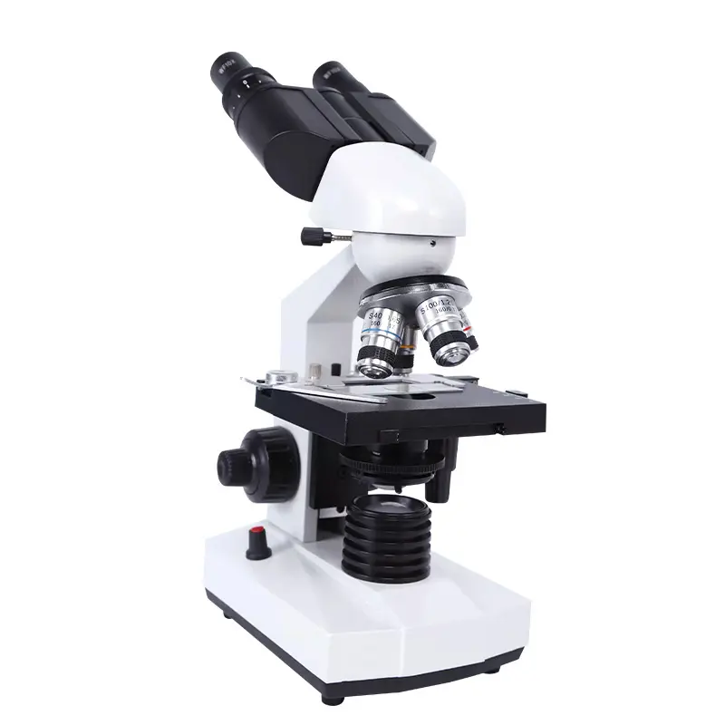biological hopital student school lab digital optics microscope price with lcd screen binocular microscope Factory direct sale
