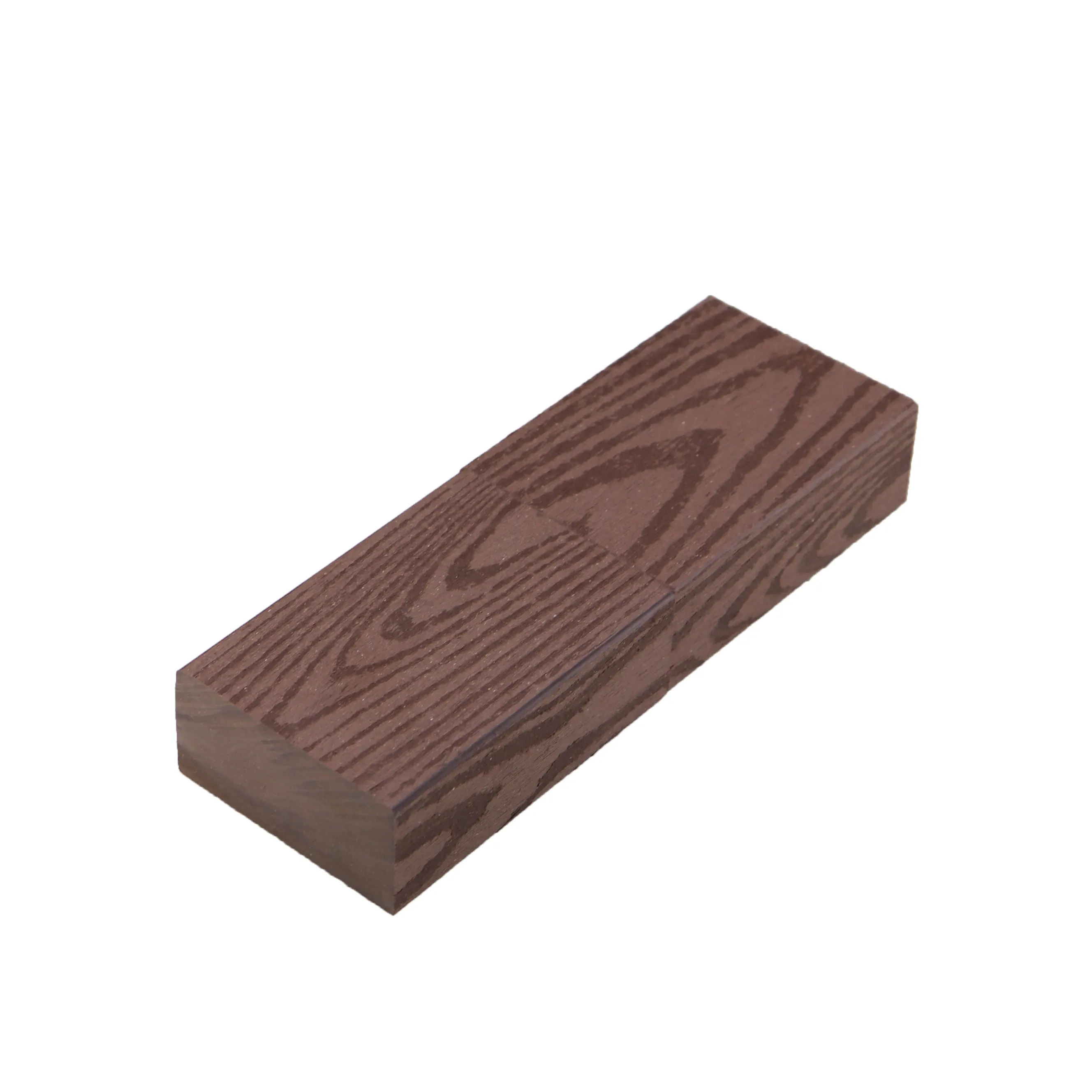 Atacado De Madeira De Plástico Composto Bancada Slab 8040 Grão De Madeira WPC Bancada Slat