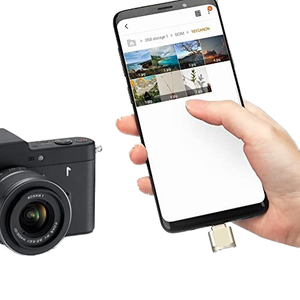 Usb-c 3.0金属电话OTG适配器，带外部安装CF和xd卡读卡器，兼容sd卡和tf卡 - Product Image 2