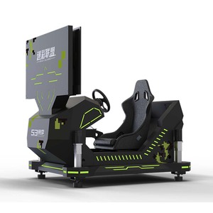 Four Axis Three Screen Enhanced Edition Dynamic Racing Experience VR Equipo de entretenimiento completo - Product Image 2