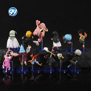 12 cái một mảnh hình anime <span class=keywords><strong>Luffy</strong></span> Zoro Hancock Luật <span class=keywords><strong>Shirahoshi</strong></span> ACE Búp bê đồ chơi tượng - Product Image 5