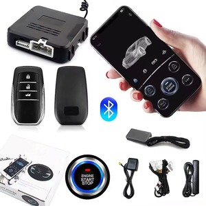 Plug and Play <strong>Keyless</strong> <strong>System</strong> <strong>Push</strong> Start <strong>Button</strong> Car Smart Car Alarm <strong>System</strong> - Product Image 1