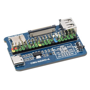 Scheda Base Nano (A) per modulo di calcolo Raspberry Pi 4 stessa dimensione della scheda di espansione CM4-NANO-A per torta di lamponi CM4 - Product Image 1